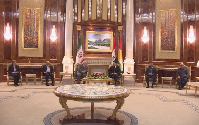 کۆبوونەوەکانی وەزیری دەرەوەی ئێران لە هەولێر