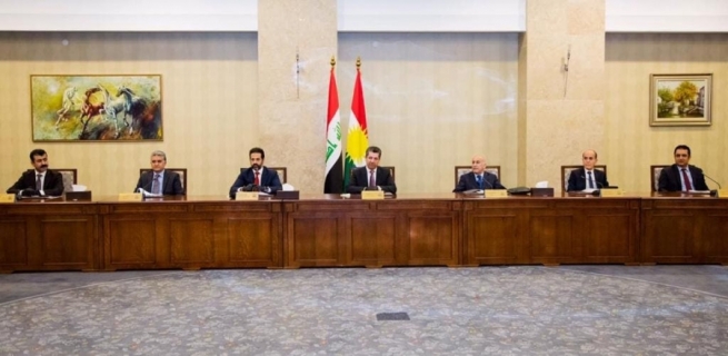 کۆبوونەوەی ئەنجوومەنی وەزیران بە سەرپەرشتیی مەسروور بارزانی بەردەوامە