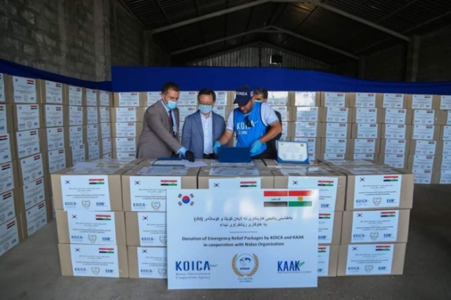 هەولێر.. ئاژانسی کۆیکای کۆری هاوکاریی نزیکەی 500 خێزانی کەمدەرامەتیان کرد