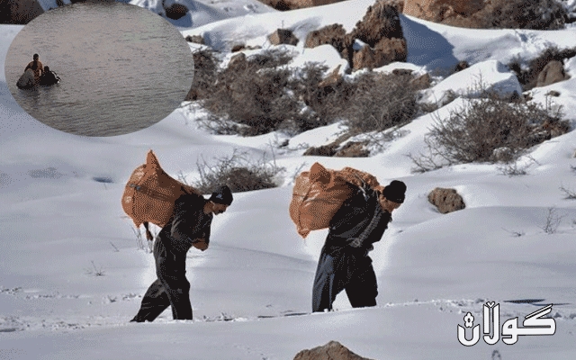 له شنۆ کۆڵبەرێک لە ئاوی ڕووباردا خنکا