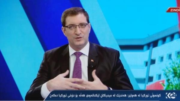 كونسوڵى توركيا له‌ هه‌ولێر: په‌يوه‌ندى نێوان هه‌رێمى كوردستان و توركيا په‌يوه‌ندى ده‌وڵه‌تييه‌