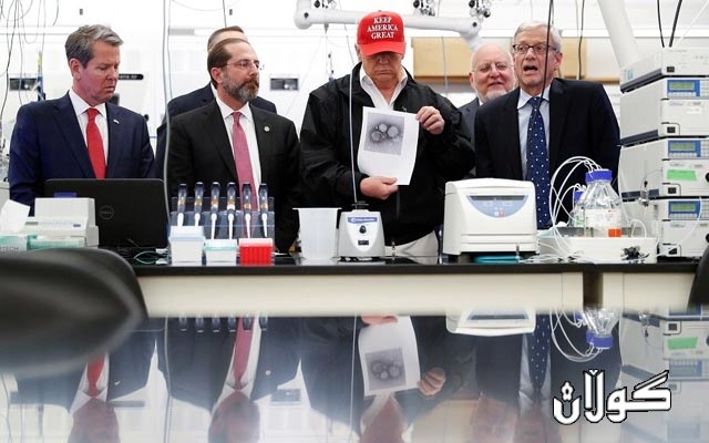 کۆرۆنا گەیشتە نزیک ترەمپ