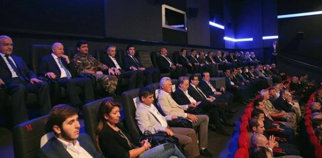  نێچیرڤان بارزانی ئاماده‌ی نمایشی فیلمی پێشمه‌رگه‌ بوو 