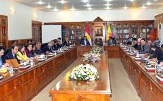 به‌سه‌رپه‌رشتی سه‌رۆك مه‌سعود بارزانی ئه‌نجومه‌نی سه‌ركردایه‌تی پارتی دیموكراتی كوردستان كۆبووه‌وه‌ و چه‌ند پرسێكی گرنگی تاوتوێكرد