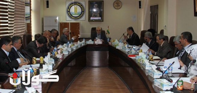 به‌ ده‌ركردنی چه‌ندین برِیار پێنجه‌مین كۆبوونه‌وه‌ی ئه‌نجومه‌نی راوێژكاریی وه‌زاره‌تی كشتوكاڵ و سه‌رچاوه‌كانی ئاو سازكرا 