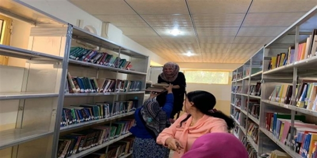 كتێبخانەی گشتیی هەولێر بۆ ماوەی هەفتەیەک دەوامی ڕاگرت