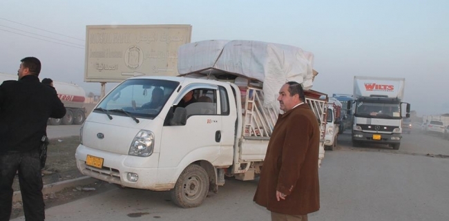   2500 وەلاتێن كوردێن شەبەك ڤەگەریاینە سەر مالێن خوە