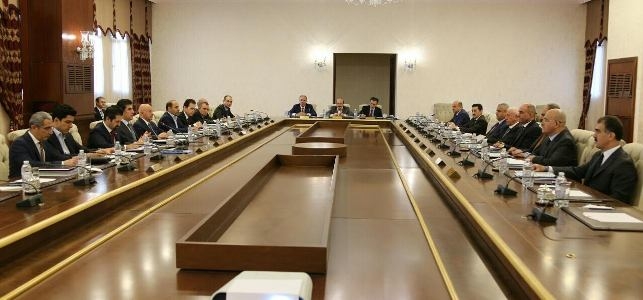   ئەنجوومەنی وەزیرانی هەرێمی کوردستان کۆبووەوە