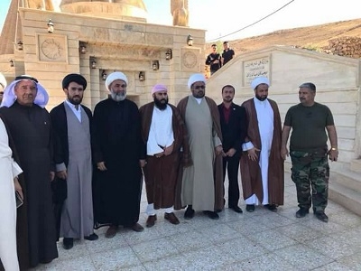  	 سەرچاوەیەکی ئاگادار: شاندێکی شیعەی سیاسیی هاتوونەتە چیای شنگال
