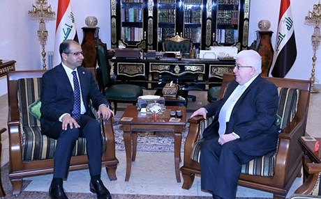  مەعسووم و جبووری جەخت لە ئەنجامدانی دانیشتنی پەرلەمانی عێراق دەكەنەوە 