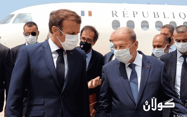  بۆ دوەمجار لە ماوەی مانگێکدا، ماکرۆن سەردانی لوبنان دەکاتەوە 