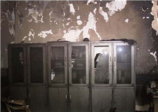 لەسەیدسادق ئیدارەی خوێندنگەیەك ئاگری گرت
