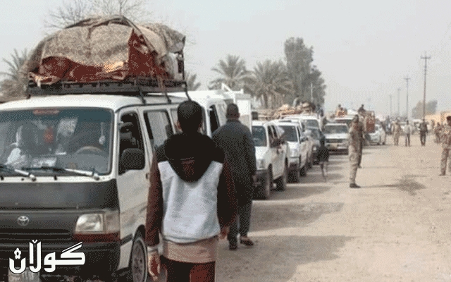 خانەقین.. زیاتر لە 400 خێزانی ئاوارە دەگەرێنرێنەوە بۆ سنووری شارەبان