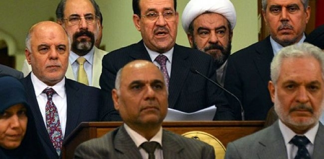 هاوپه‌یمانێتییه‌كه‌ى مالیكی: رێگه‌ بگرن له‌ هاتنه‌ژووره‌وه‌ى ئه‌نبارییه‌كان بۆ به‌غدا 