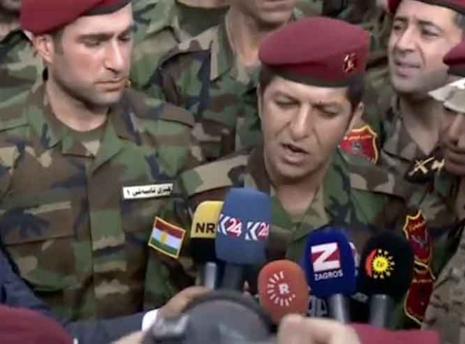  مەنسوور بارزانی: ئەوانەی دەڵێن پێشمەرگە میلیشایە بەكرێگیراون.. ھەڕەشەم لە كەس نەكردووە 