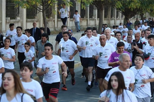 نێچیرڤان بارزانی بەشداریی لە هەشتەمین ماراسۆنی نێودەوڵەتی هەولێر دەکات