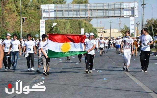 زیاتر لەحەوت ھەزار کەس بەشداری لە مەراسۆنی ھەولێر کرد