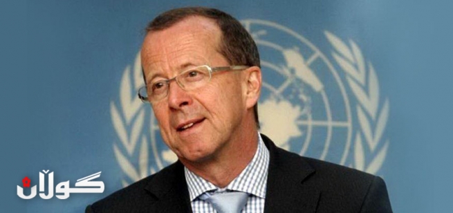 نوێنەری سکرتێری گشتی نەتەوە یەکگرتەوەکان و پارێزگاری کەرکوک کۆبونەوە