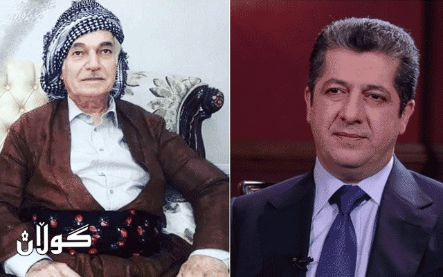مەسرور بارزانی سەرەخۆشی لە بنەماڵەی شێخ سالاری حەفید دەكات