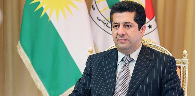 مەسرور بارزانی پیرۆزبایی لە هێزەكانی پێشمەرگەی كوردستان دەكات