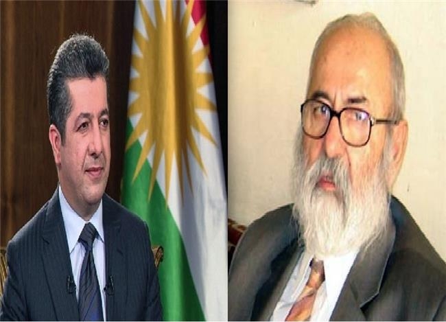 په‌یامی مەسروور بارزانی بۆ كۆچی دوایی میر تەحسین بەگ