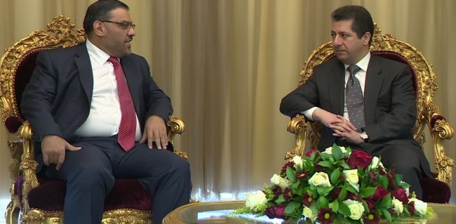 مەسرور بارزانی و شاندێکی ئۆپۆزیسیۆنی سووریا کۆدەبنەوە
