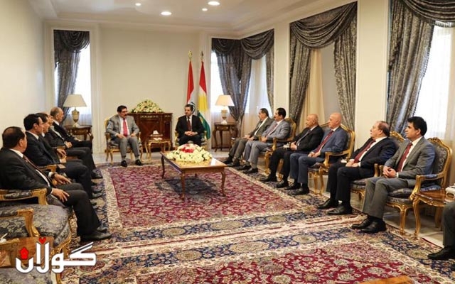مەسرور بارزانی: پێویستە حزبەکان هاوکار و یارمەتیدەری حکومەت بن 