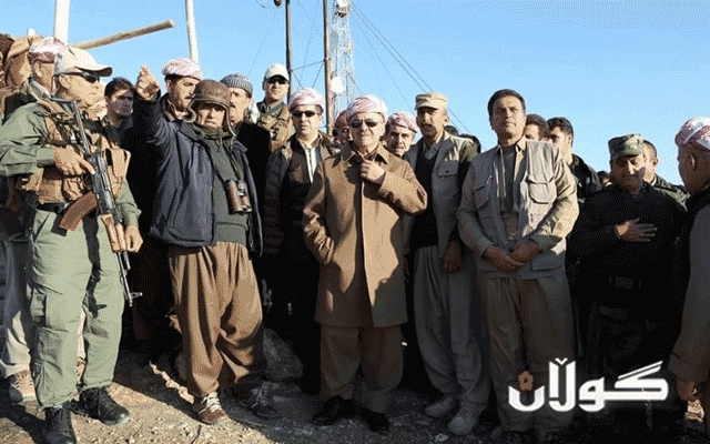 سەرۆك بارزانی سەرپەرشتیی ئۆپەراسیۆنەکەی پێشمەرگە لە خازر دەکات 