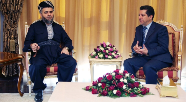 مه‌سرور بارزانی و ئه‌میری كۆمه‌ڵی ئیسلامی كوردستان جه‌ختیان له‌ یه‌كریزی نێوان لایه‌نه‌ سیاسیه‌كان كرده‌وه‌