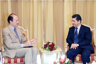 مەسرور بارزانی پێشوازیی لە شاندێکی وەزارەتی دەرەوەی فەرەنسا کرد