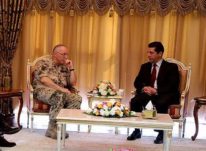 شاندێکی سەربازی ئەڵمانیا: پێشمەرگه تاكه هێزە توانیویەتی پاشەكشه بەتیرۆریستانی داعش بكات 