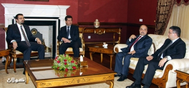 مه‌سروور بارزانى پێشوازیى له‌ شاندى ره‌وتى موسته‌قبه‌لى لوبنانى كرد