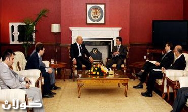 مەسرور بارزانی پێشوازی لە نەدیم زەهاوی كرد