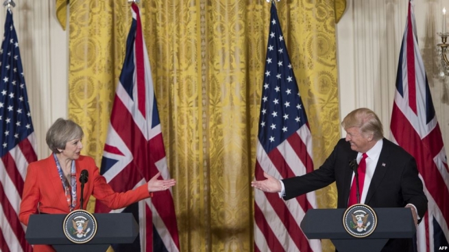 سەرۆک‌وەزیرانی بەریتانیا: دۆنالد ترەمپ بە تەواوی پشتگیری لە رێکخراوی ناتۆ دەکات