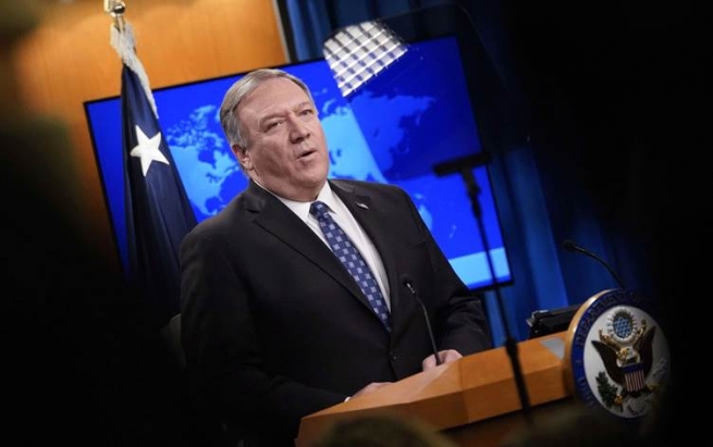 مایک پۆمپەیۆ: گەلی ئێران بێزاربوون لە درۆ و گەندەڵی سوپای پاسداران