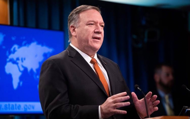 پۆمپەیۆ: دەنگی خەڵکی ئێران دەبیستین و پشتیوانیانین