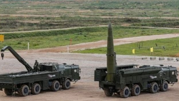 رووسیا چەند مووشەکی هەڵگری کڵاوەی ناووکی بۆ رۆخی دەریای باڵتیک گواستەوە