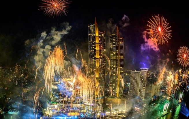 بەشێک لە وڵاتانی جیهان چوونە نێو ساڵی 2021