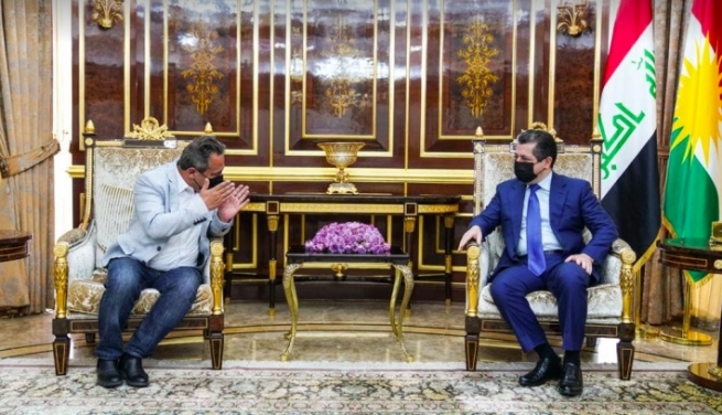 سەرۆکی حکوومەتی هەرێمی کوردستان پشتیوانیی خۆی بۆ ئازادیی ڕۆژنامەوانیی دووپات دەکاتەوە