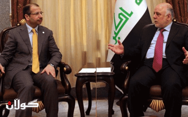 كۆبوونه‌وه‌ى عه‌بادى و جبورى له‌سه‌ر ئازاد كردنه‌وه‌ى موسڵ ده‌ستى پێكرد