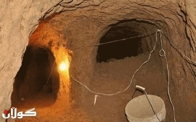 تونێڵێكی دیكەی داعش لە سنووری كەركووك دۆزرایەوە