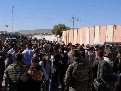 پەکەکە و حەشد ڕێگرییان لە گەڕانەوەی ئیدارەی شنگال کرد