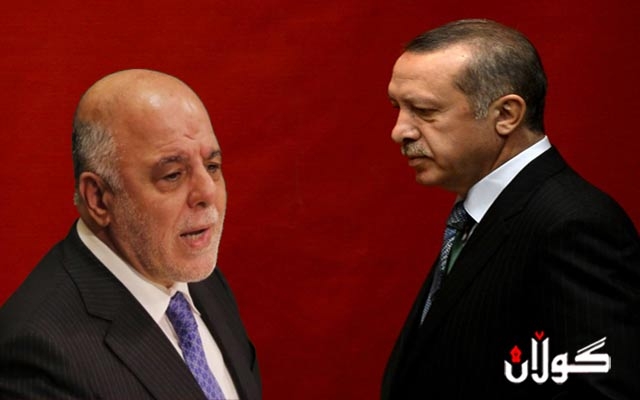  ئەردۆغان بانگهێشتنامەیەک بۆ عەبادی دەنێرێت 
