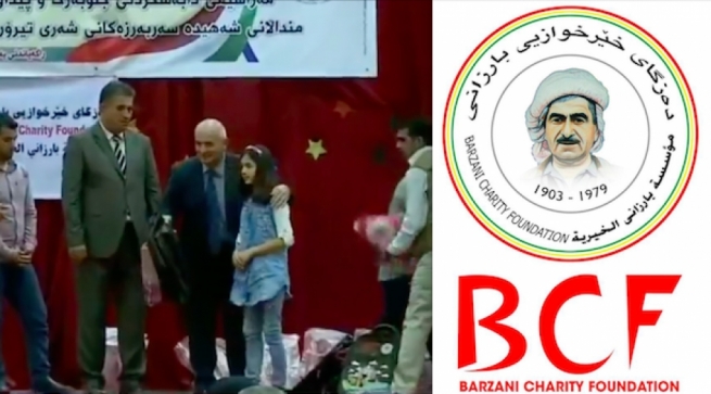  دەزگای خێرخوازیی بارزانی پێداویستیی خوێندن بەسەر منداڵانی شەهیدان دابەش دەکات 