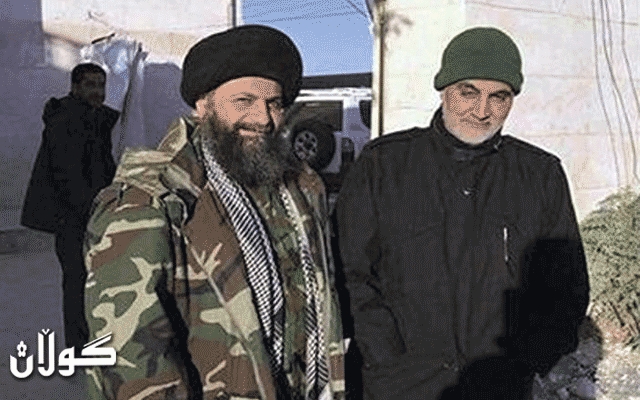  قاسم سولەیمانی نێوەندگیری لەنێوان سەدر و سەرکردەیەکی باڵادا دەکات 