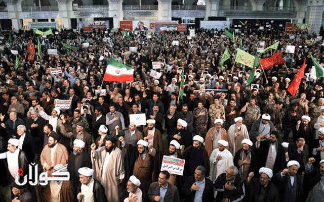  ئێران.. مەلاکان لەدژی حەسەن ڕۆحانی گردبوونەوەیەکیان ڕێک خست 