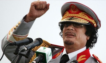 قەزافى جارێكى تر هەڤڕكیى ناتۆ و شۆڕشوانەكان دەكات