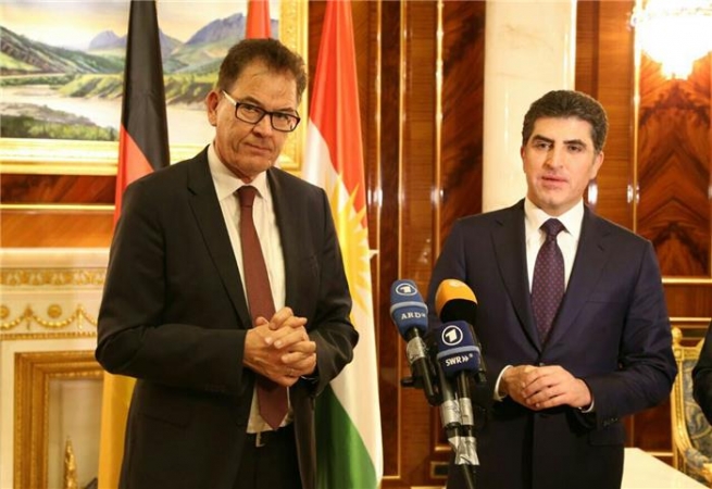 ئەڵمانیا بەردەوامیی پشتگیری بۆ ھەرێمی کوردستان دووپات دەکاتەوە