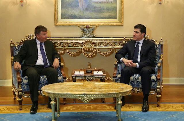 كۆنسووڵی نوێی ئەمەریكا لە هەولێر بە سەرۆكوەزیران ناسێنرا