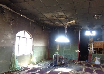  مزگەوتێک لە سیدەکان سووتا 